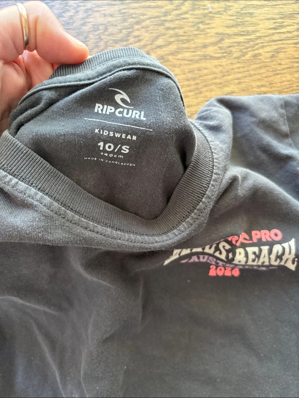 Rip Curl Pro Bells Beach Australia 2024 line up surf t shirt